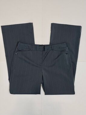 The Limited Cassidy Fit Pinstripe Women’s Dress Pants Dark Charcoal Gray Size 12
